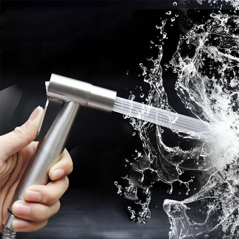 Handheld Toilet Faucet Sprayer Bathroom Accessories Held Sprayer Hand Bidet Spray Bathroom Self Cleaning Shower Head Hand Fauce