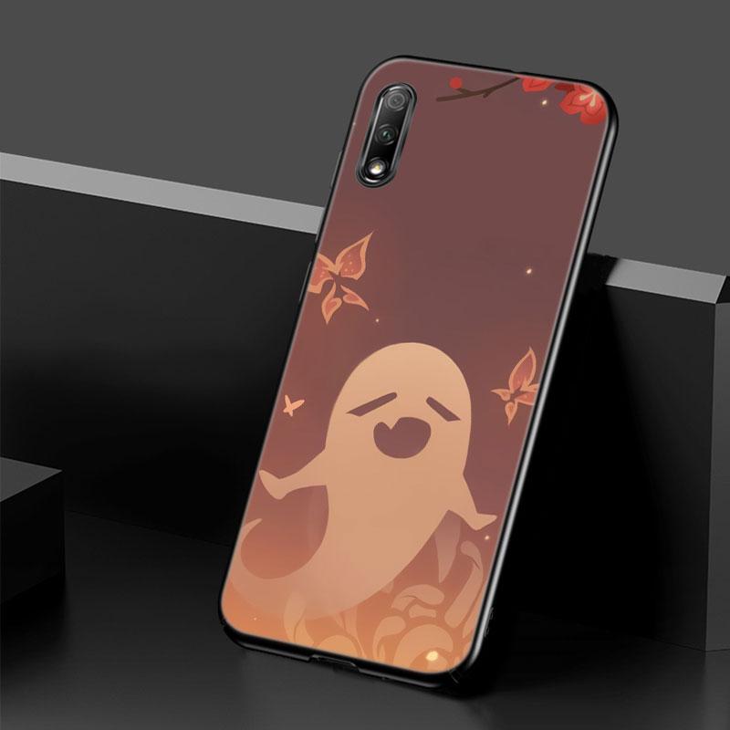 Genshin Impact Hutao Case For Huawei Honor 10X Lite 7A 8A 9X 20 Pro 7S 8C 8S 8X 9A 9C 10i 20i 30i 20E 20S 8 10 Lite Black Cover