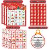 Christmas Bingo Game for Family Xmas Bingo Game Cards New year Winter Holiday Party Kids,Adult Card Games Indoor Home Activities