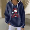 Women's Fashion Casual Christmas Angel Print Pullover Long-Sleeve Sweatshirt