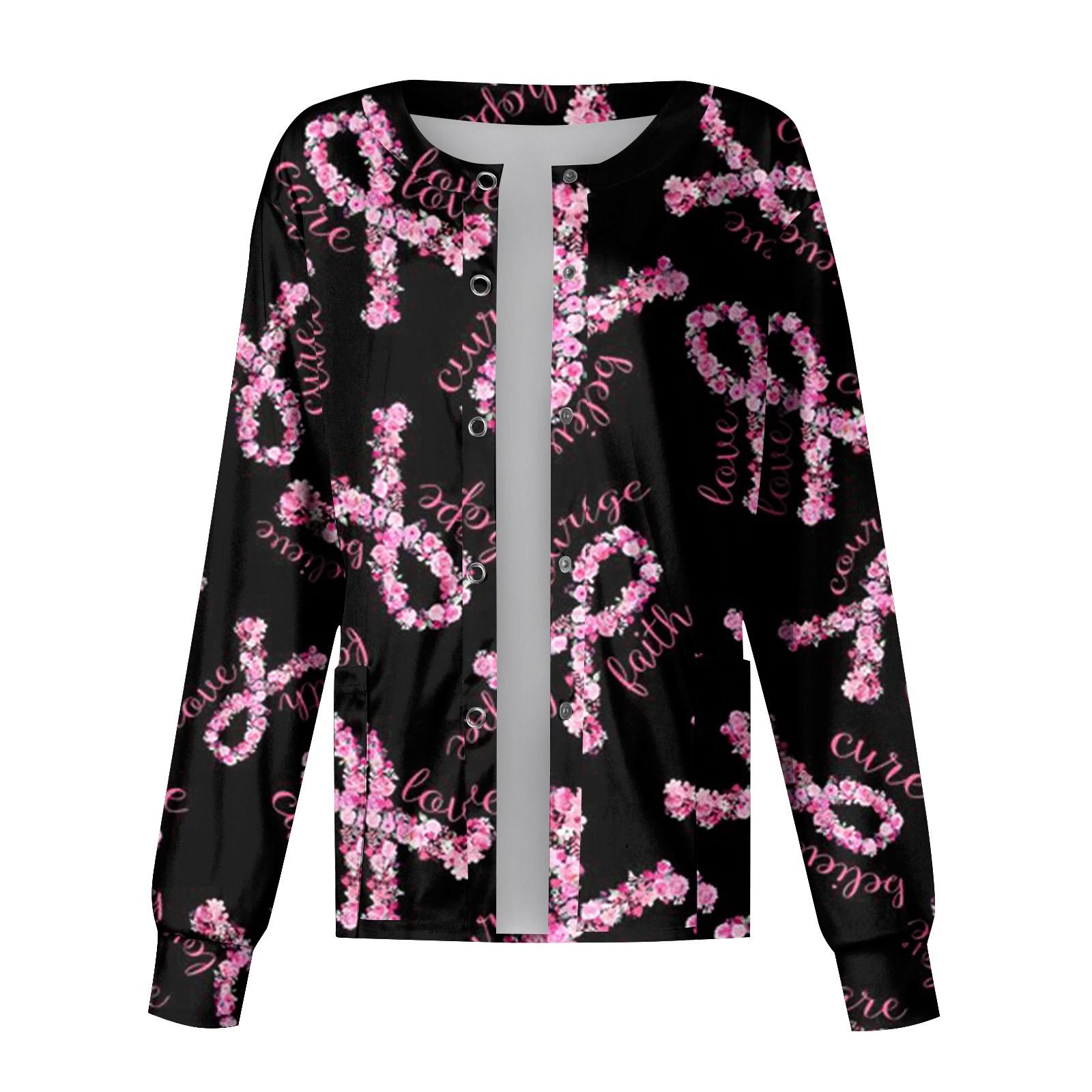 

Женский однобортный защитный комбинезон с воротником-стойкой и длинным рукавом с карманом для работы на Хэллоуин, кардиган, куртка, топ XXXL чёрный