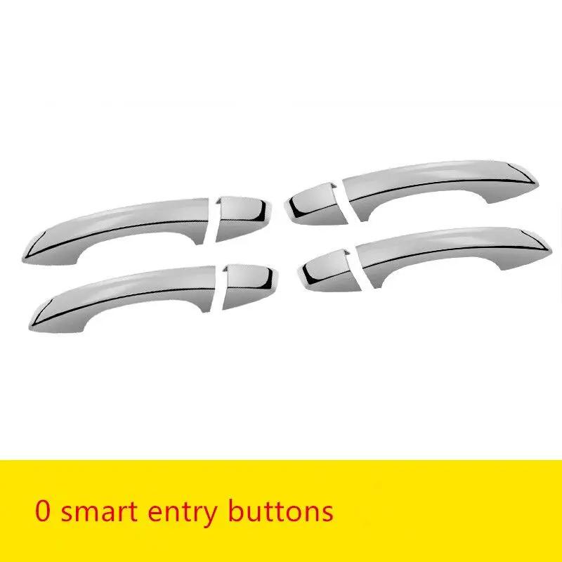 For Seat Leon MK3 2013 2014 2015 2016 2017 2018  Chrome Car Side Door Handle Cover Bowl Trim Sticker Styling Accessories