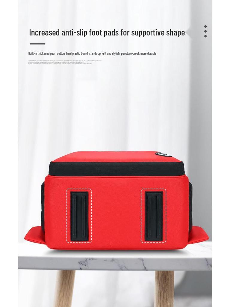 Large Household Cleaning Tool Backpack - Double Shoulder, Ideal for Home Appliance Repair and Storage