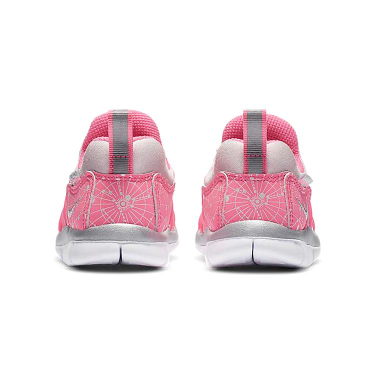 Nike Dynamo Free Caterpillar Low top Sports Casual Shoes Pink Gray Infant And Toddler DC3273-606