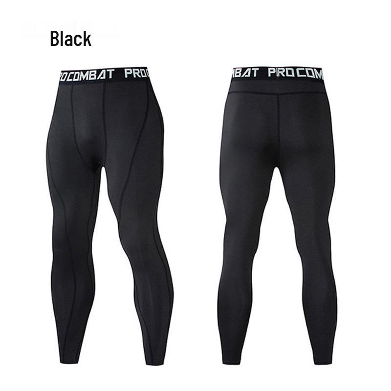 Men's Quick-Dry Sports Compression Pants for Running, Swimming, Cycling, and Fitness