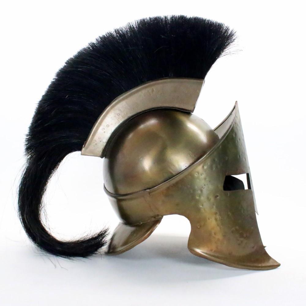 Handmade Authentic Movie Frank Miller “300” King Leonidas Spartan Helmet New