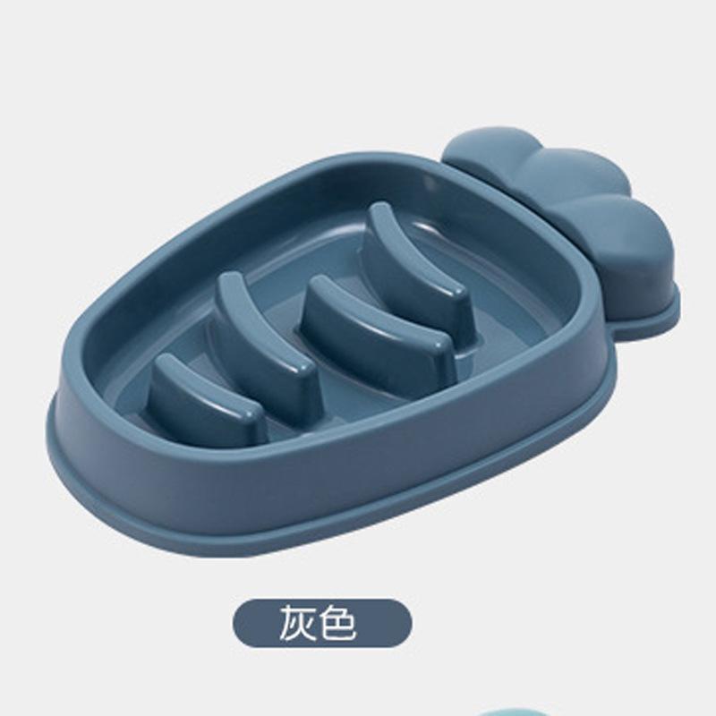 One piece of dog anti-choking slow food bowl dog bowl dog basin feeder cat bowl pet supplies dog food bowl cat food basin