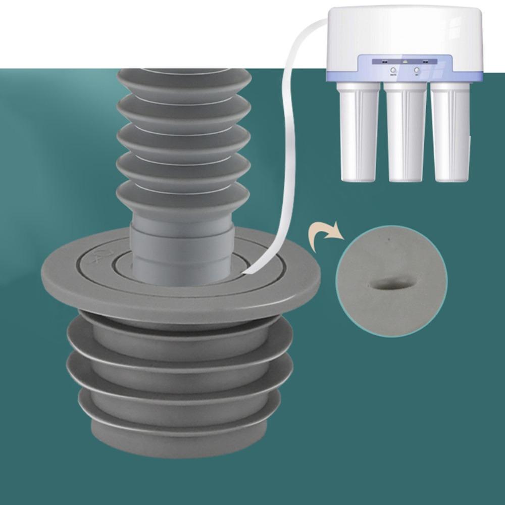 Anti-odor Sealing For Kitchen Bathroom Floor Drain Cover Pipe Connector Basin Sink Plug Sewer Cover