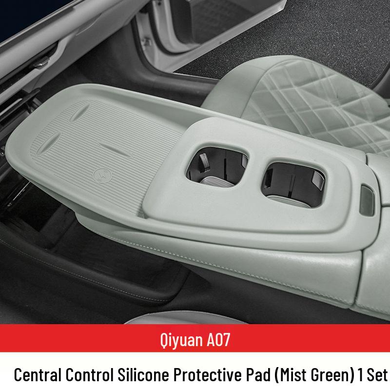 Silicone Anti-Slip Mat for Gear Shift and Water Cup Holder - Fits 23-25 Changan Qiyuan A07