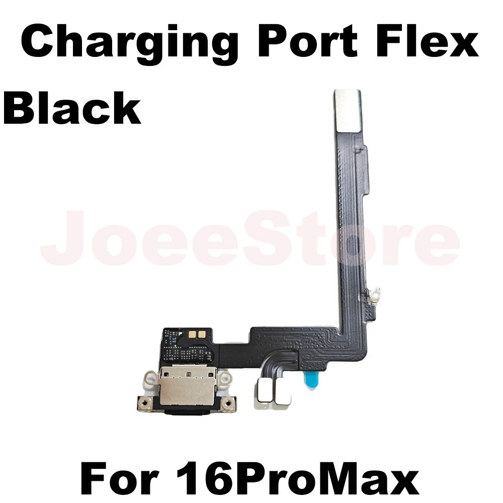 Charging Port Flex Cable for iPhone 16 15 14 13 Pro Max Mini USB Dock Charger Connector With Microphone Flex Cable Ribbon Repair