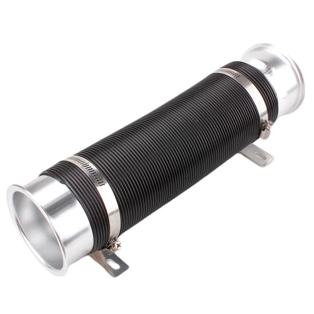 76MM Auto Studený Vzduch Turbo Sání Vstupní Potrubí Nastavitelná Flexibilní Hadice Potrubí Studené Sání Potrubí