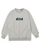 NANGA ECO HYBRID BOX LOGO SWEATSHIRT (Color: Gray, Size: L) for Men and Women
