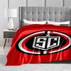 Red and Black SC Logo Blanket for All Seasons Blanket Lunch Break Throw Gift