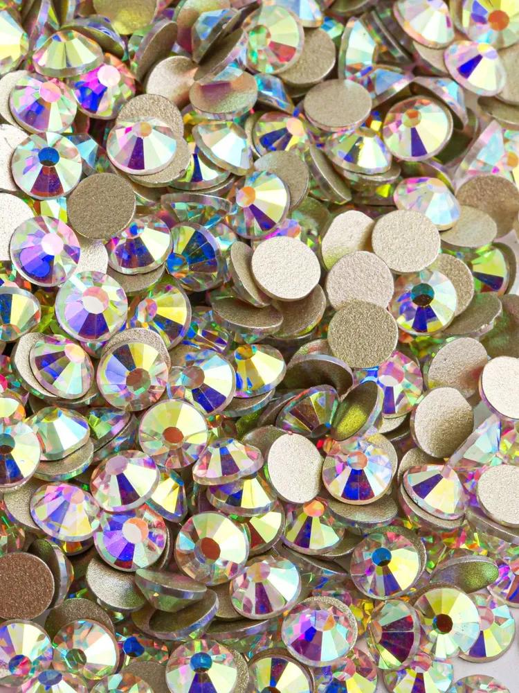 Rhinestones, 80 g, 1440 pcs, multicolour