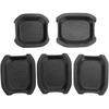 5PCS Door Handle Bowl Exterior Trim For  Jeep Wrangler JL 2018-2024+ Recess Guard Trim Cover Decor Kit