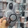 For Xiaomi 15 14 Ultra Case ELVEV Ultra-Thin Anti-fingerprint Hard PC Corrugated Clear Back Cover for Xiaomi Mi 15 Ultra