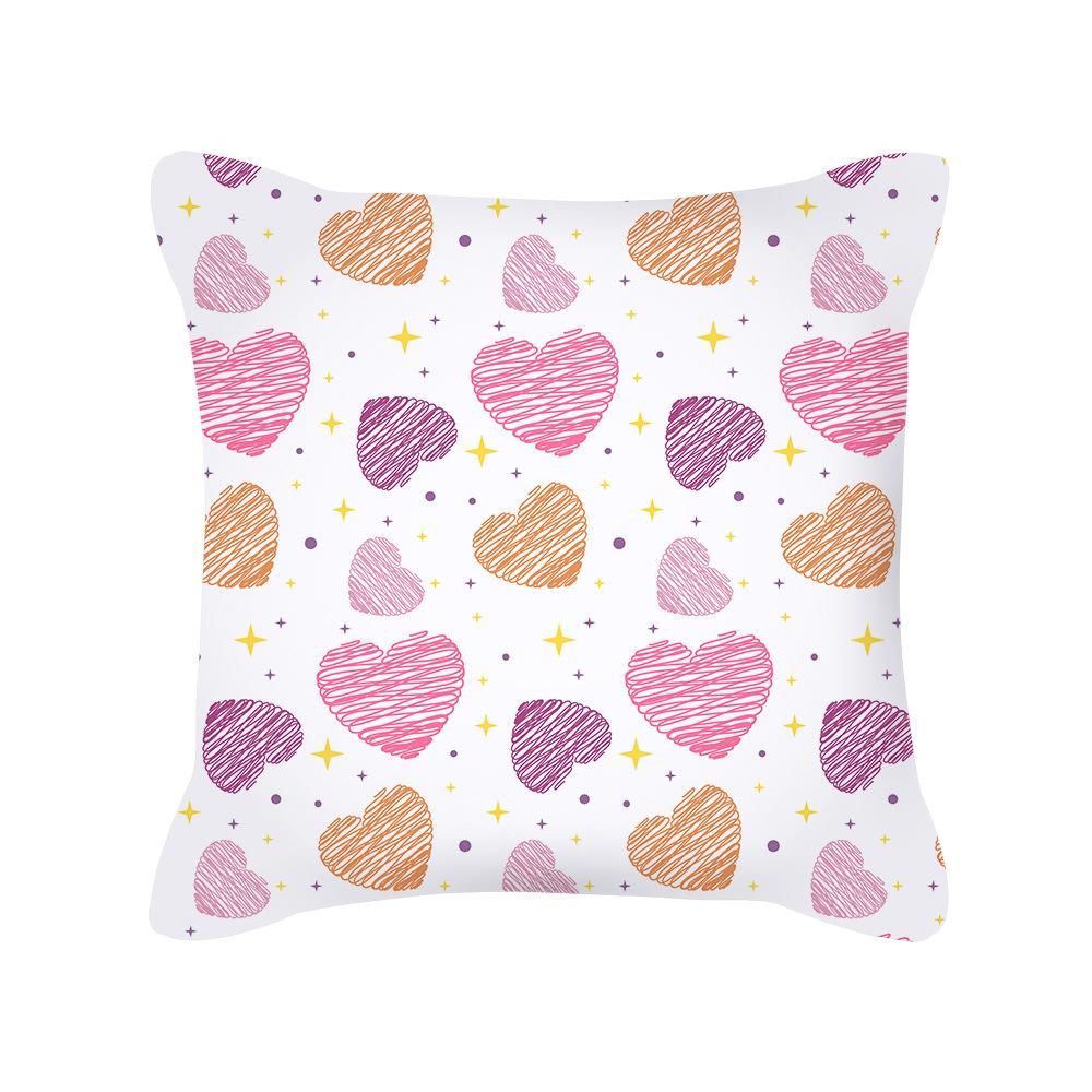 Home Decor Bedroom Pillowcases Valentine's Day Pink Girly Pattern Pillowcases