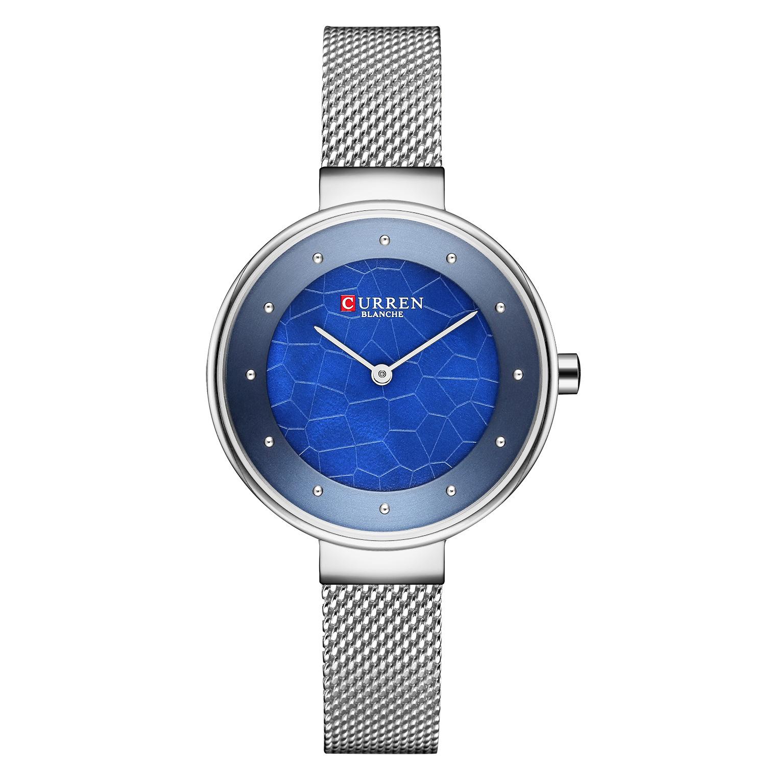 

CURREN Net Ремень Часы Женские Простые модные женские часы Водонепроницаемые женские часы