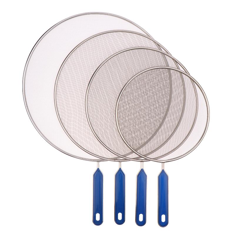 Grease Splatter Screen Guards Mesh Stainless Steel Anti Splatter Guard Oil Net Splash Cover Pan Pot Frying Oil Cooking Cover