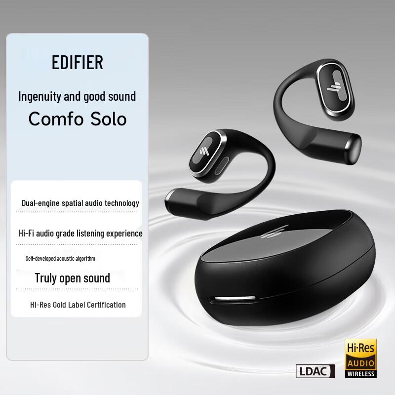 

Edifier Comfo Solo Open-Ear Ear-Hook Bluetooth Earbuds