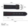 Silicone Rubber Watch Band 26mm 18mm 20mm 22mm 24mm Universal Waterproof Sport Strap for Casio for Seiko Bracelet Watchband