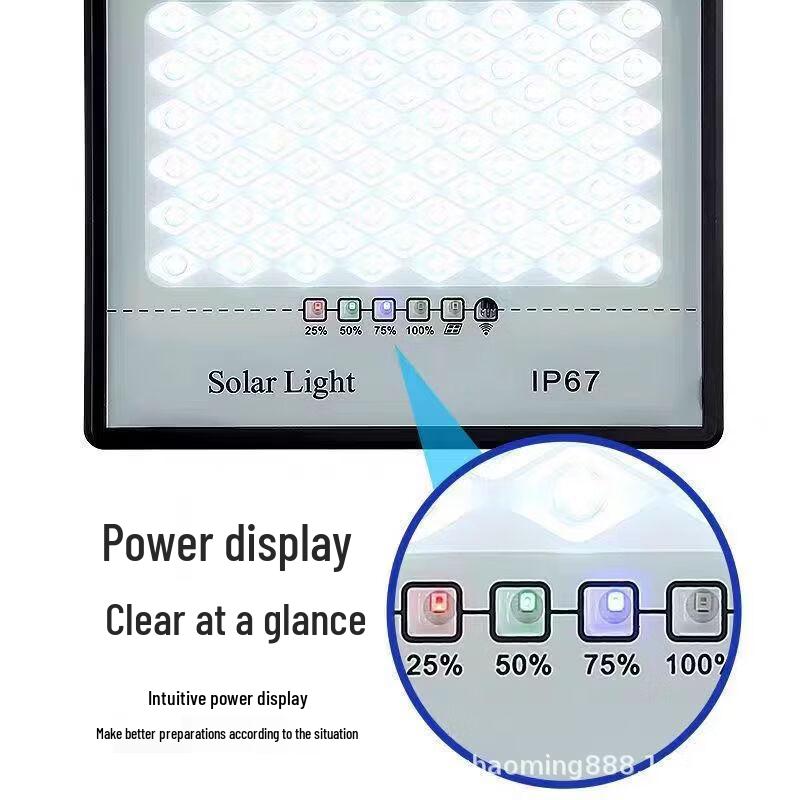 Dream Bubble Solar Outdoor Dual-Head Floodlight