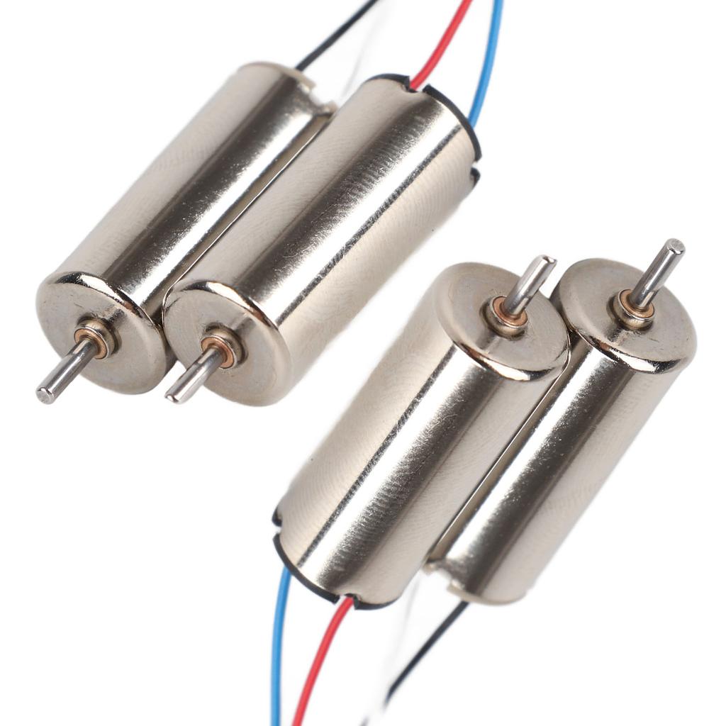2 Pairs Coreless Motor 8520 8.5x20mm 0.15A Electric Lightweight for Quadcopter RC Drone