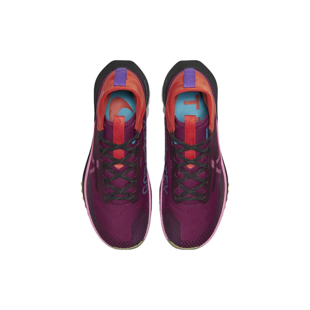 Nike React Pegasus Trail 4 GORE-TEX Rosewood Dark Smoke Grey Blue Lightning Pink Spell Women's Trail Running Shoes FD0875-600