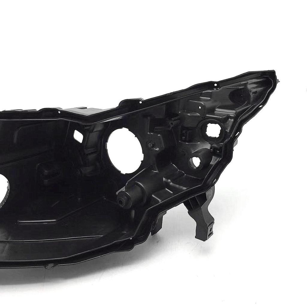 Black Plastic Headlight Cover for 09-13 Infiniti FX35 - Bottom Shell Lamp Holder