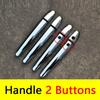 for Mazda 2 Demio Accessories Chrome Door Handle Luxury No Rust 2007-2014 2008 2009 2010 2011 2012 2013 Car Sticker Car Styling