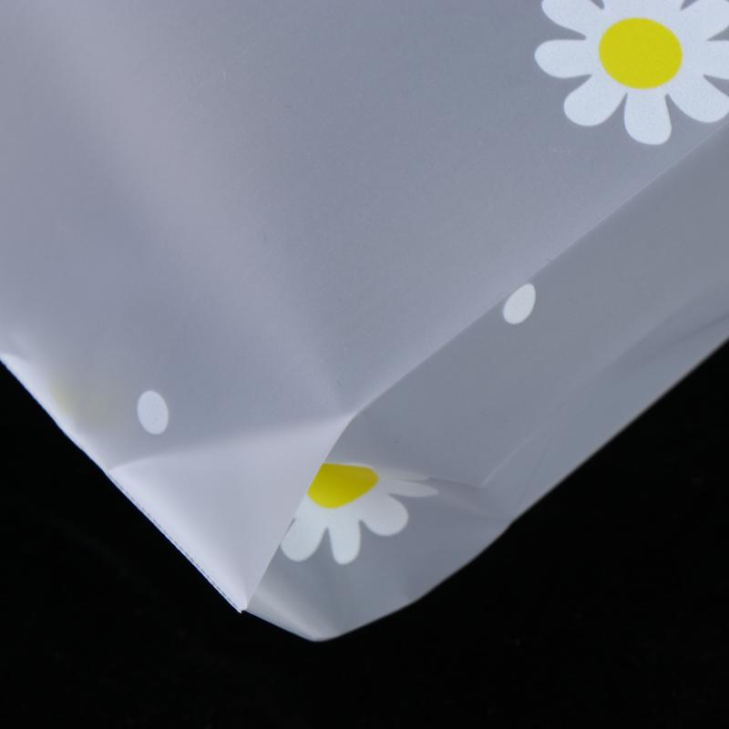 20Pcs Transparent Waterproof Travel Cosmetic Bag Towel Socks Plastic Drawstring Storage Bag Bathroom Transparent Beach