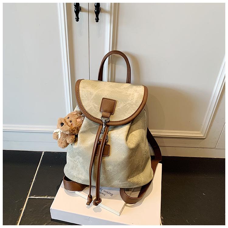 Koreansk Retro Casual Damryggsäck - 2025 Hösttrend, Lättvikt för Pendling & Utgång