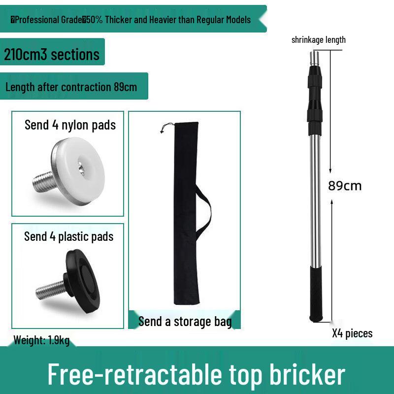 Rongyu Ceiling-to-Floor Telescopic Support Pole