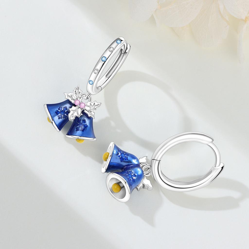 Light Luxury Exquisite Earrings Snowflake Cherry Musical Elephant Design Fashion Ear Drops