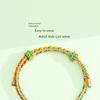 Dragon Boat Festival Colorful String Sachet Bracelet for Children and Adults, Handmade Woven Bracelet, Finished Product, Small Gift Sachet, New Style
