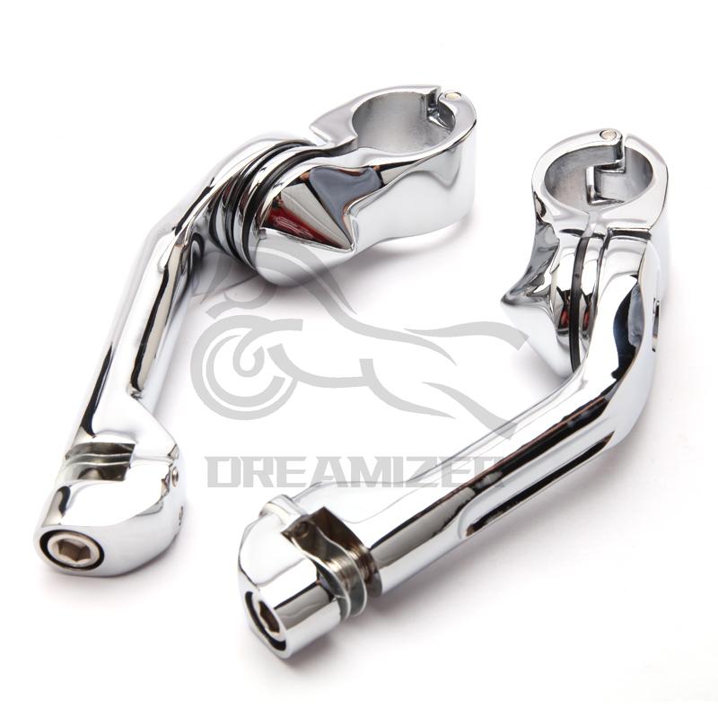 Motorcycle Highway Foot Pegs Footrest For Harley Davidson Road Street Glide FLHX XL 883 1200 Dyna Custom Engine Guard Pedal