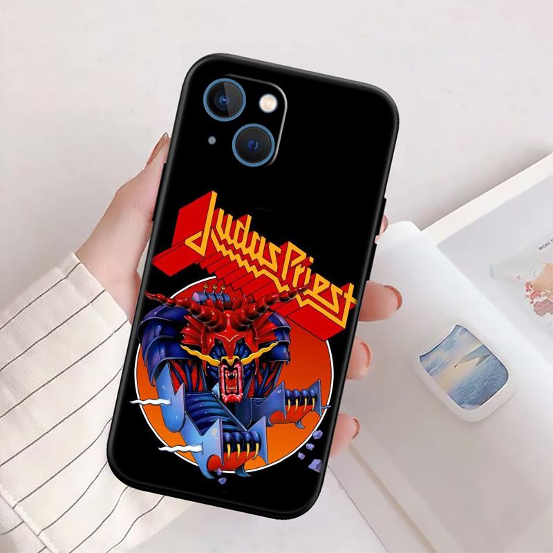 J-Judas P-Priest Shell Phone Case for Samsung Galaxy Note 10 20 S23 S24 S25 Ultra FE Plus Edge Lite A02S A35 A07 A17