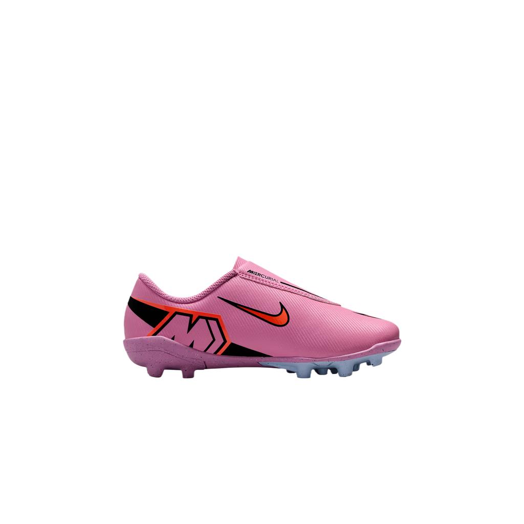 Nike Mercurial Vapor 16 Stylish Comfortable Simple Low-Top Soccer Shoes Magic Flamingo/All Crimson/Black Kids Soccer Shoes FQ8290-600