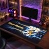 ifk göteborg Custom Large Mouse Pad, Personalized Name Text Print, Football Logo Non‑Slip Desk Mat Gaming Gift