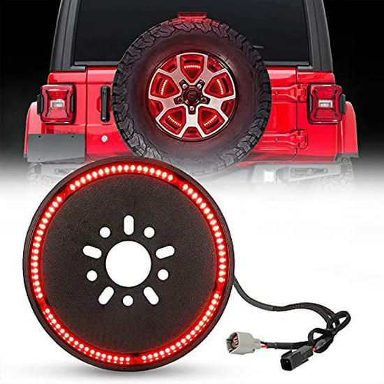 

Compatible Red LED Spare Tire Brake Light for Wrangler 2007-2018 JK JL TJ China