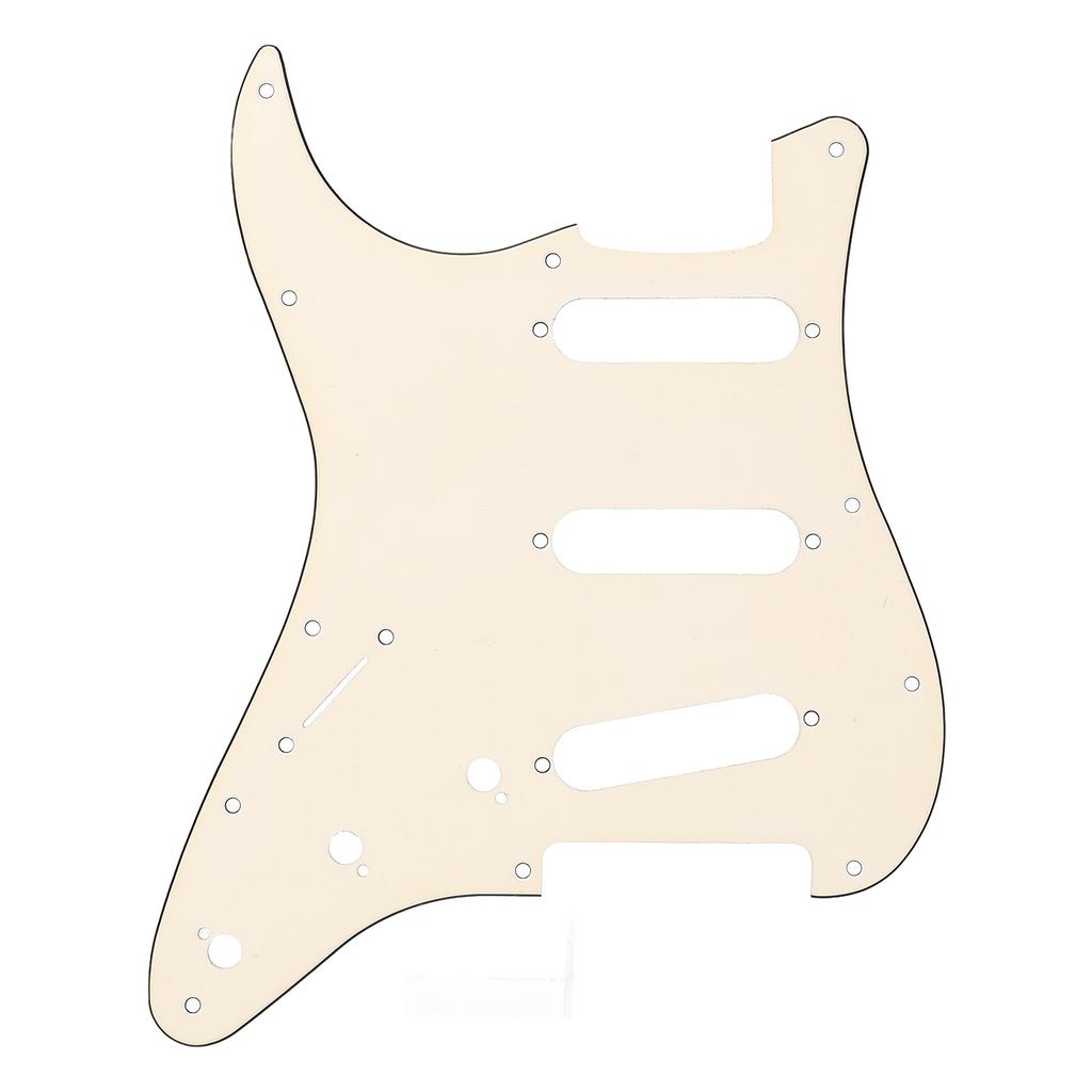Electric Guitar Pickguard Scratch Resistant Decorative PVC Guitar Pick Guard for Fender 62 Strat