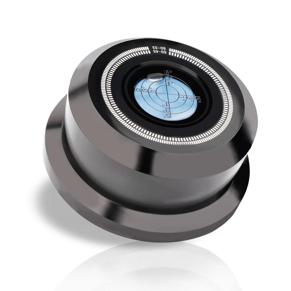 Monosaudio Record Stabilizer 50Hz Rotation Speed 3 in 1 Vibration Reduction Device High Precision Level Stability Vibration Suppression Level LP