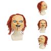 Childs Play Chucky Doll Halloween Latex Mask With Creepy Design For Party And Cosplay