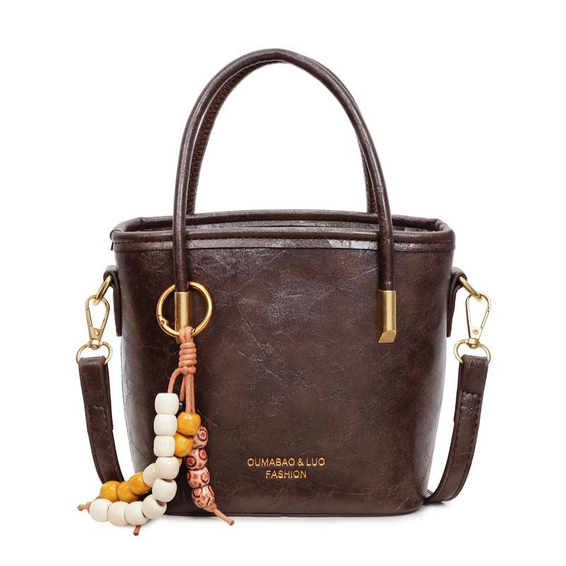 Premium Sense Niche Bag Women's 2025 New Winter Simple and Versatile Fashion Messenger Bag Casual Portable Shoulder Bag