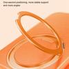 For iPhone 17 Pro Case Compatible with MagSafe Rotating Kickstand Litchi Texture PC TPU Phone Cover