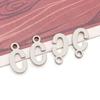 Stainless Steel 26 English Letter Pendant Charm for DIY Bracelets and Necklaces