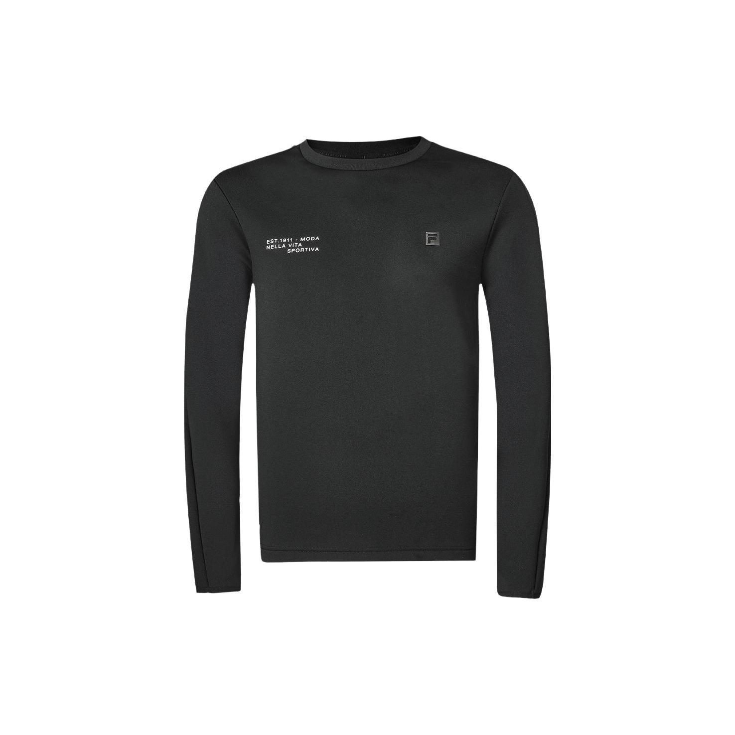 

Новый свитшот FILA мужской, угольно-черный A11M341210F-BK M