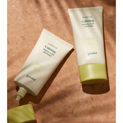 Goodal Heartleaf Calming Mineral Filter Sun Cream 50mL [NO BOX]