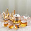 UO_SO Heat-Resistant Glass Kung Fu Tea Set