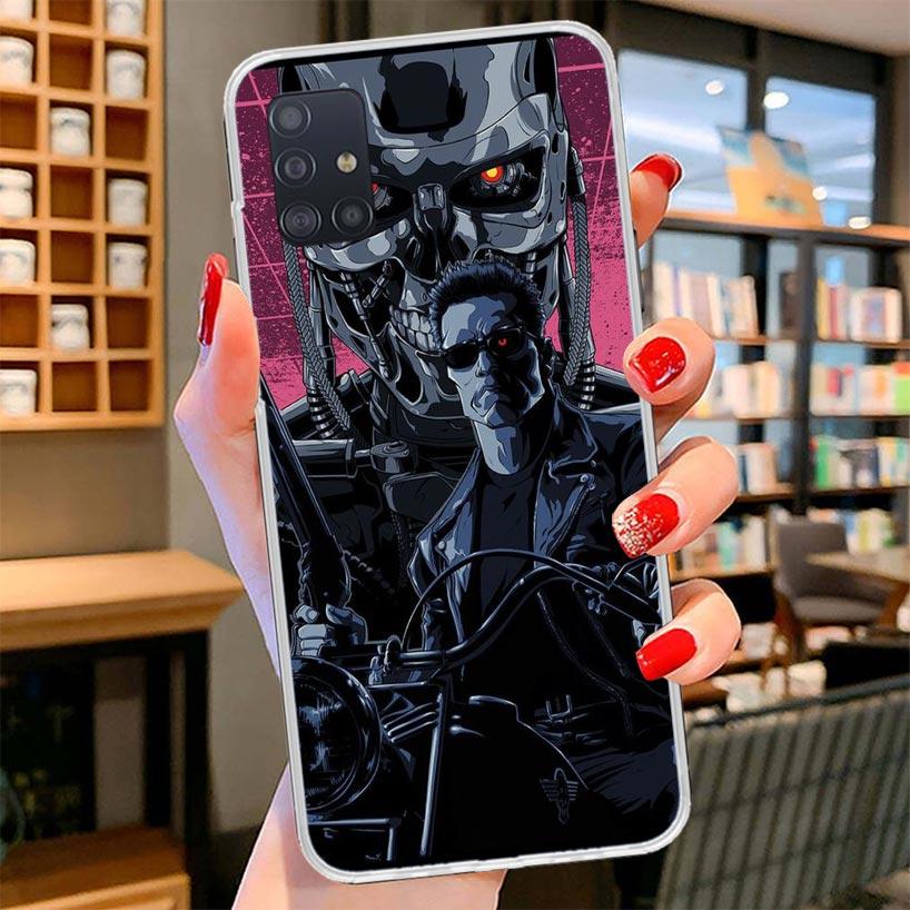 

Arnold Schwarzenegger Terminator Cover Phone Case For Samsung Galaxy A12 A22 A32 A52 A72 A02S Phone Case Note 20 Ultra 10 S10 Pl Samsung A51 4G